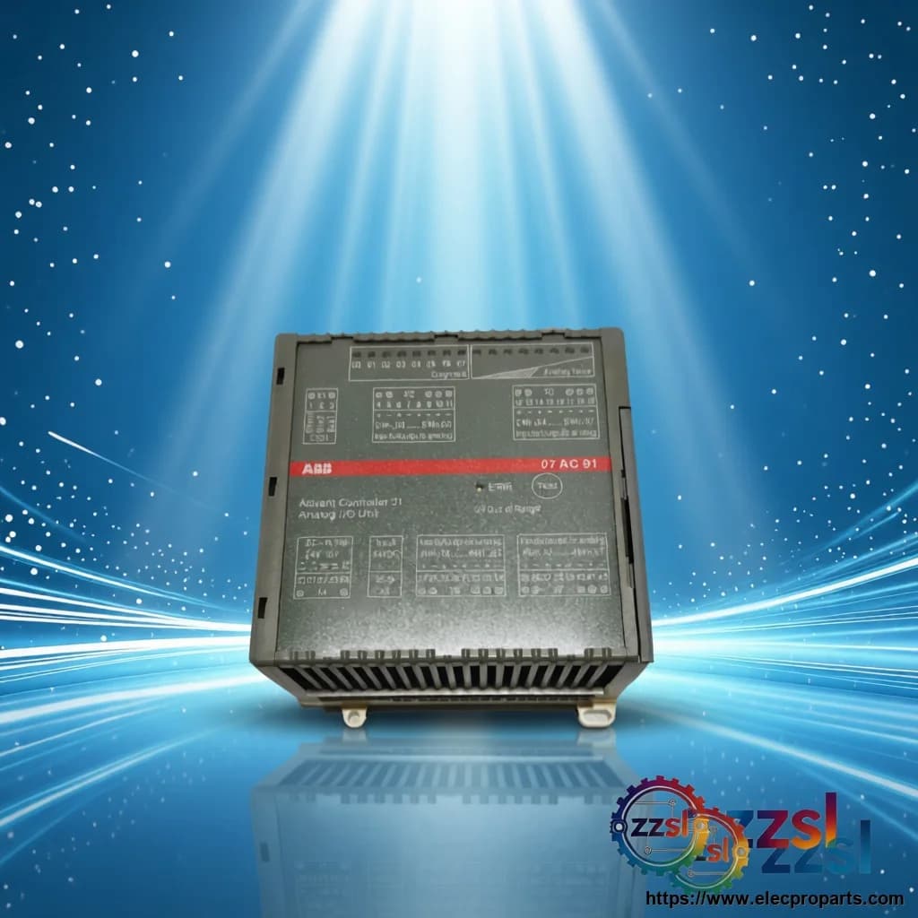 ABB 07AC91/GJR5252300R0101 — Central Processing Unit (CPU) module