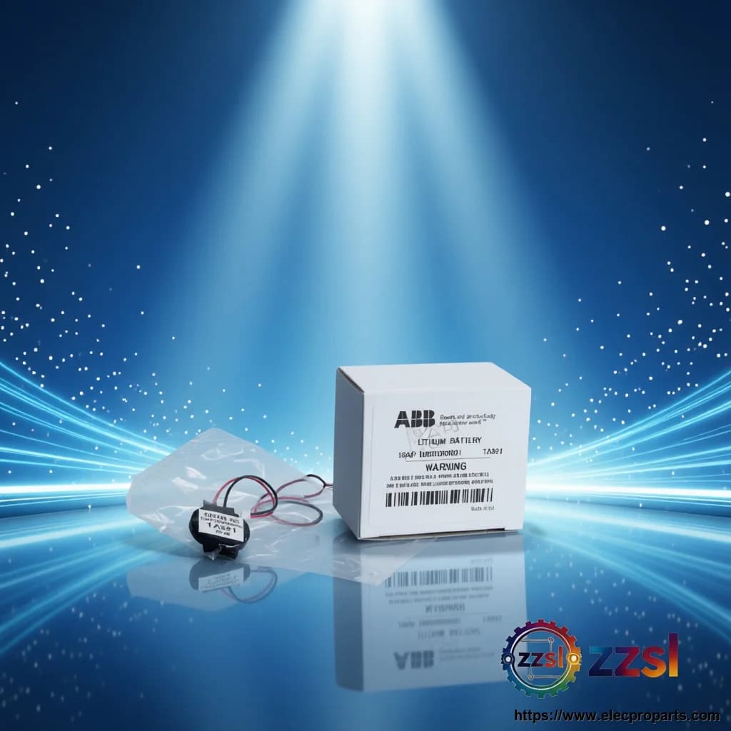 ABB 1SAP180300R0001 — Lithium battery with adapter cable (spare part)