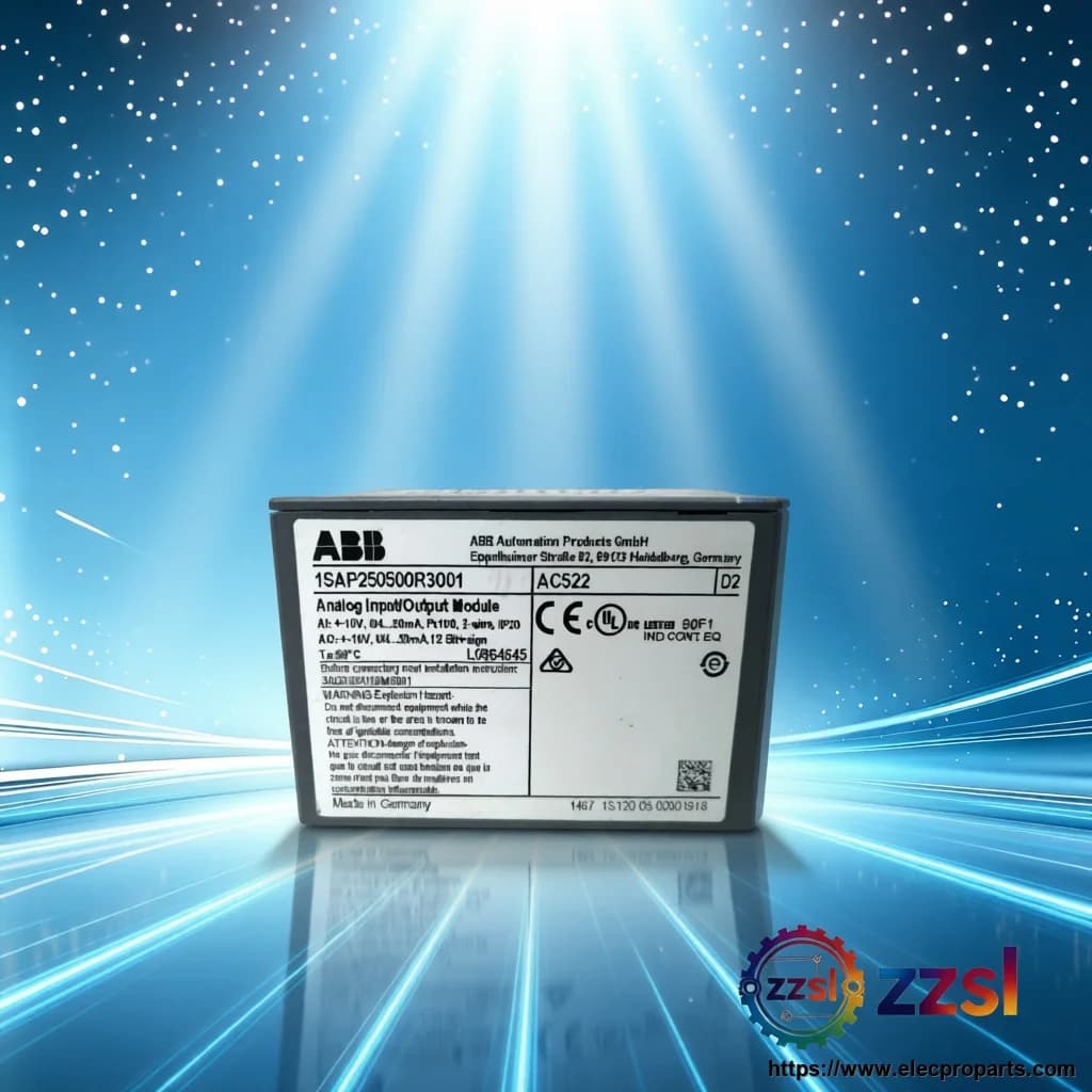 ABB 1SAP250500R3001 — Analog I/O module (spare part)